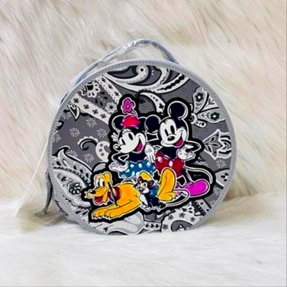 Disney Vera Bradley Handbags - Mickey and Minnie Mouse Cosmetic Case by Vera Bradley